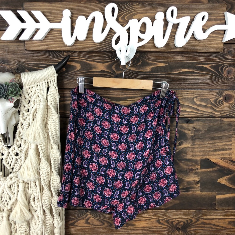 Lily White | Boho Wrap Shorts